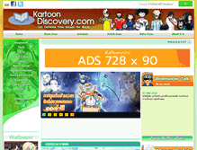 Tablet Screenshot of kartoon-discovery.com
